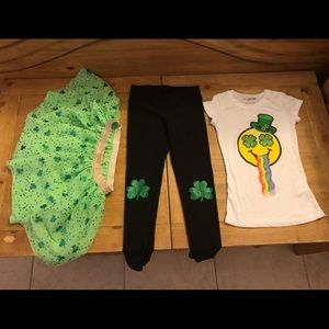 Girls St. Patrick’s Day bundle - qty 3 pieces